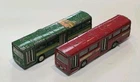 Dinky Toys AEC Single Deck Bus No 283 1971 Original Complete X2 Green And Red