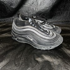 Nike Air Max 97 All Black Youth Size 5Y Sneakers Running Shoes