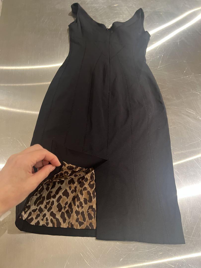 新品同様【Dolce & Gabbana 】 ワンピース　 6 Dolce & Gabbana One Piece Black 40 Knee Length Sleeveless