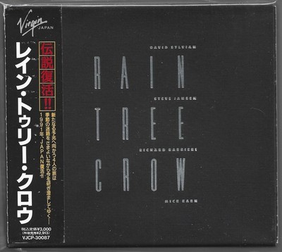 CD Rain Tree Crow    Rain Tree Crow JAPAN Con OBI 1991 Schuber DAVID SYLVIAN