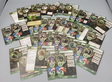 Warmachine/Hordes Zubehör:  Circle of Orboros Karten Konvolut - ENGLISCH/DEUTSCH