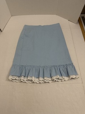 Blue Asphalt Skirt Blue Size 7          C92
