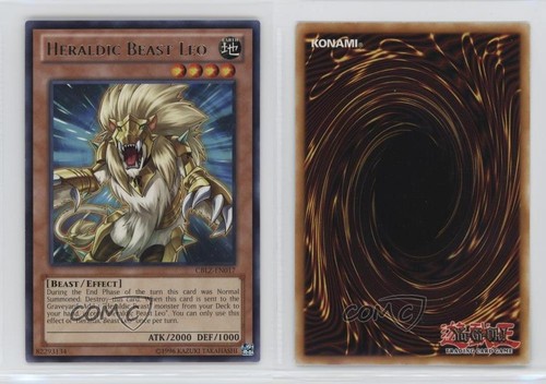 Heraldic Beast Leo Unlimited YuGiOh Cosmo Blazer #CBLZ-EN017 1e8j - 第 3/3 張圖片