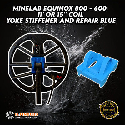 Minelab Equinox 800 - 600 11'' Spule Schultern Versteifung Und Reparatur