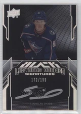 2023-24 SPx UD Black Lustrous Rookie Signatures /199 Stanislav Svozil Auto RC