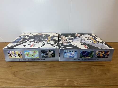 Pokemon Card Black Bolt White Flare Booster Box Juego de 2 Japonés Sin Encogimiento - Imagen 9 de 10