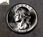 1936 Washington Quarter * Gem BU++ * 90% Silver * XQ471