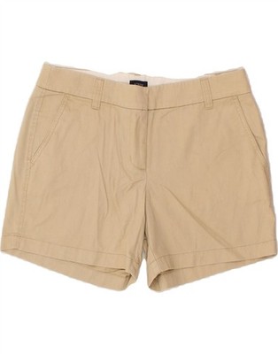 J. Crew Damen Chino Shorts US 6 Medium W30 beige Baumwolle CI69