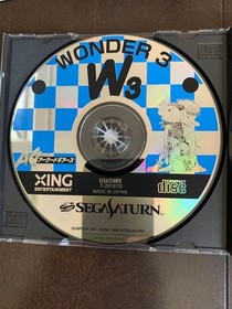 WONDER 3 ARCADE GEARS SEGA SATURN Action game from Japan