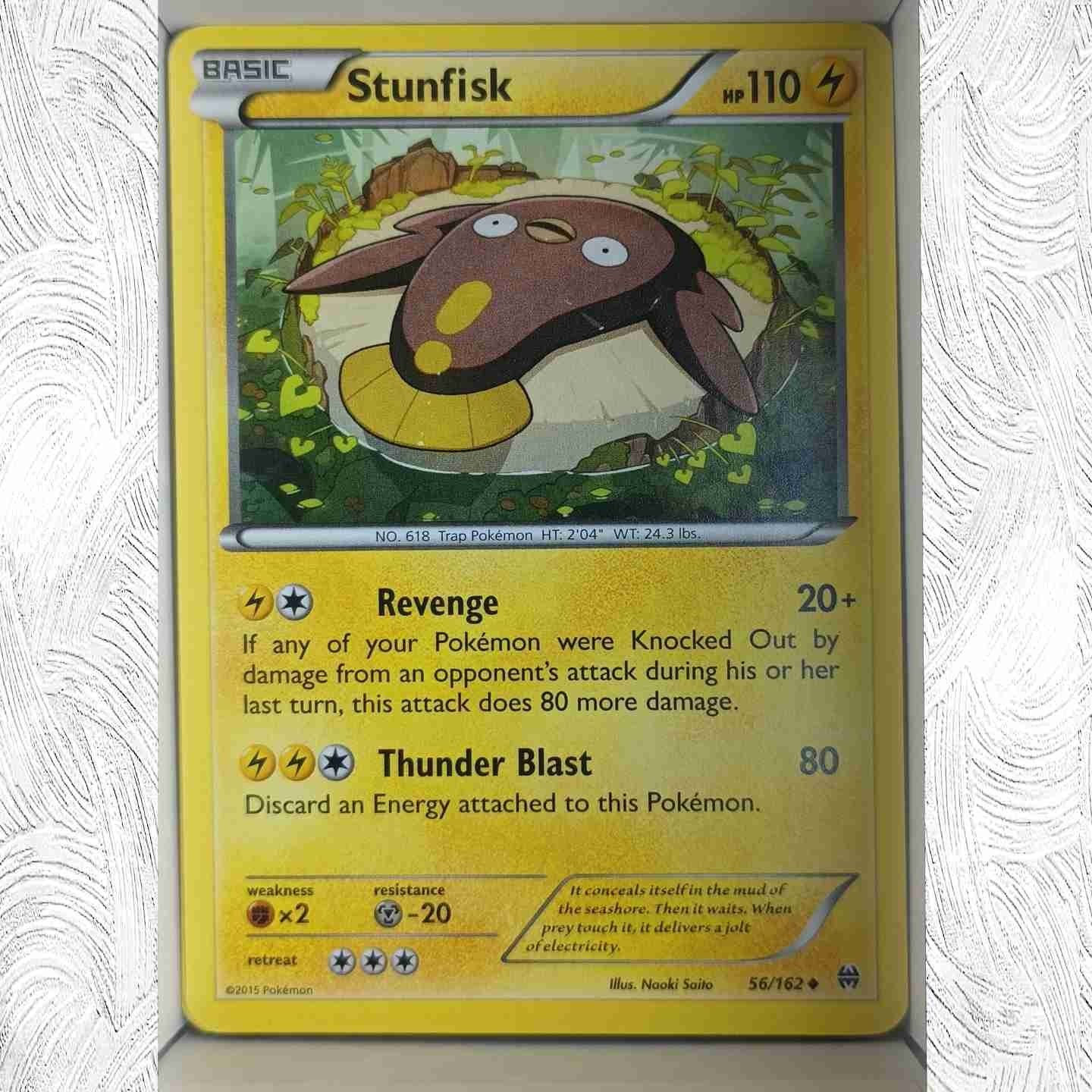 Stunfisk 56/162 2015 English XY BREAKthrough