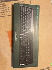 Logitech K750 Solar Wireless Keyboard Sealed New Box Cosmetic Damage OEM