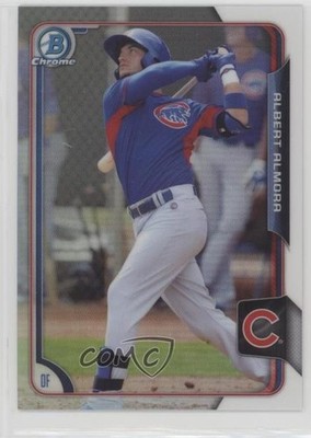 2015 Bowman Chrome Prospects Refractor 70/499 Albert Almora #BCP142 0f8