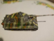 Tiger II Königstiger 1:72 Vollmetall Panzer Modell – WWII 350gr Turm Fixiert