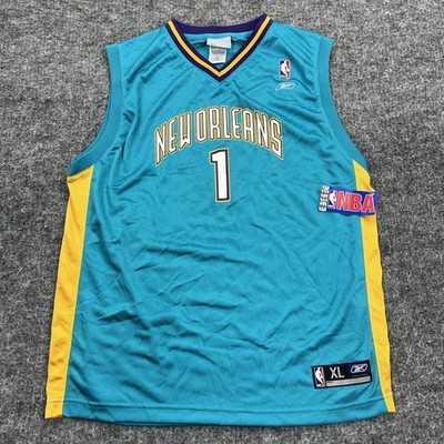 Baron Davis Charlotte Hornets Jersey Kids Extra Large XL NBA Basketball Reebok