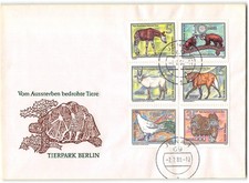 German Democratic Republic #2113-2118 FDC, 1980