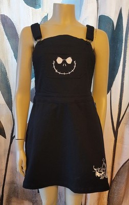 Nightmare Before Christmas Jack Back Bow Jumper Skirt Medium New With Tags 