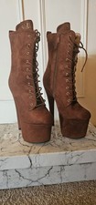 Hella Heels Chesnut Babydolls Size 3