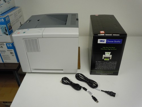 HP LASERJET P3005DN PRINTER WITH NEW COMPATIBLE 51X HIGH YIELD TONER & WARRANTY! - Picture 3 of 3