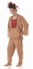 Native American Indian Running Bull Warrior Adult Costume
