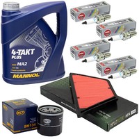 Wartung ÖL Set 5L FüR Kawasaki GTR 1400 ZZR 06-17 Luftfilter ÖLfilter ZüNdkerzen