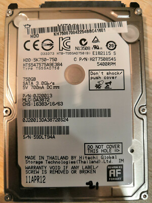Disque Dur 500Go - 2.5 Pouces - SAMSUNG- Modèle : ST500LM012
