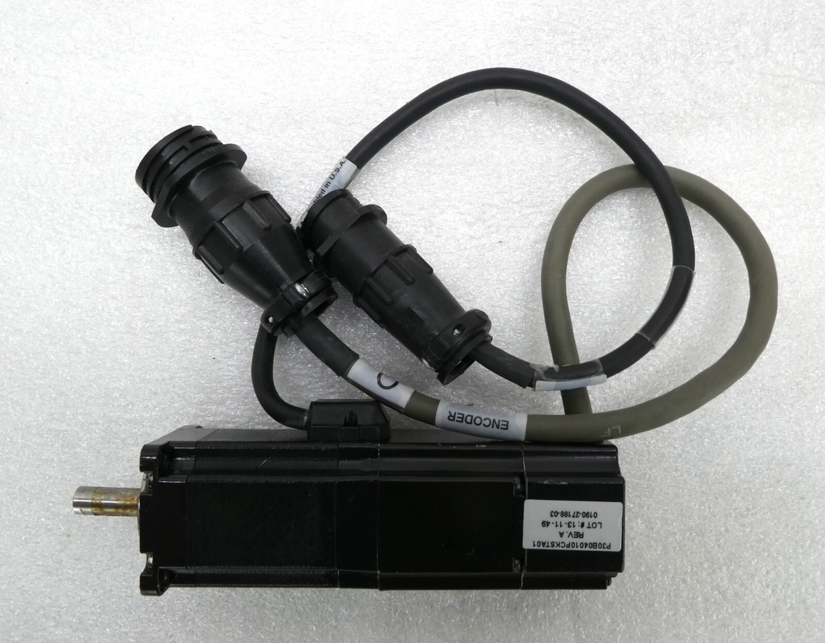 Sanyo Denki P30B04010PCKST AC Servo Motor BL Super P3 Sanyo Denki P30B04010PCKST AC Servo Motor BL Super P3