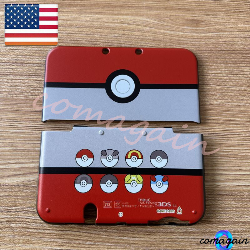 For Nintendo New 3DS XL New 3DS LL Poke Ball Protective Case