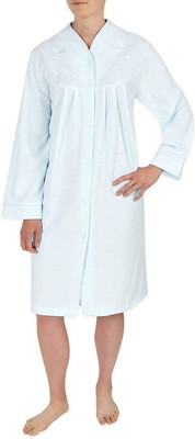 Download Miss Elaine Women's Brushed Back Terry Short Snap Robe NWT ...