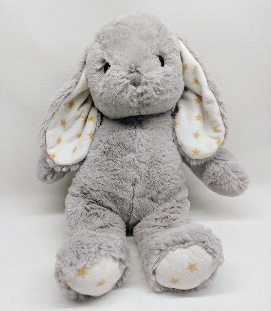 2016 Cloud B Dreamy Hugginz Gray Bunny Stuffed Animal Plush W/tags 14