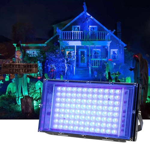 LED Schwarzlichtleiste UV Waschlicht DMX Halloween Party Show DJ Disco Bühnenlicht - Bild 5 von 22