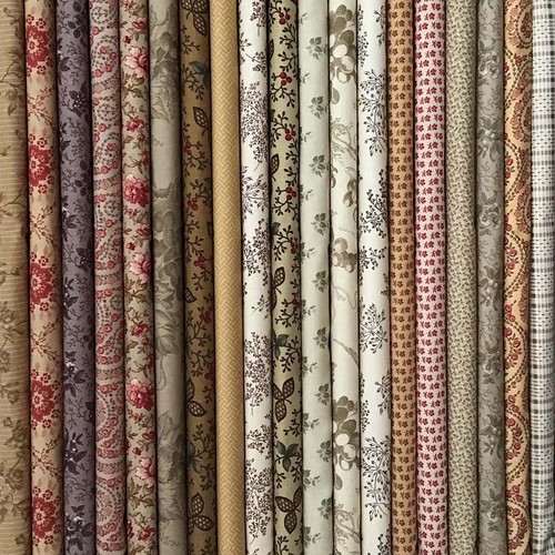 Moda Fabrics 19 Fat Quarters From 4 Different Collections Exclusive Offer