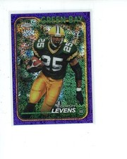 2024 Topps Chrome Purple Speckle Refractor #78 Dorsey Levens #d 33/275
