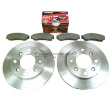 ROVER CITY ROVER 1.4 2003-2005 FRONT 2 BRAKE DISCS & MINTEX PADS SET NEW