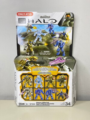 Mega Bloks Halo COLLECTOR'S EDITION PACK 97205 Target Exclusive