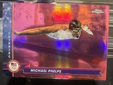 2024 Topps Chrome US Olympic Team Pink Refractor Cards You Pick