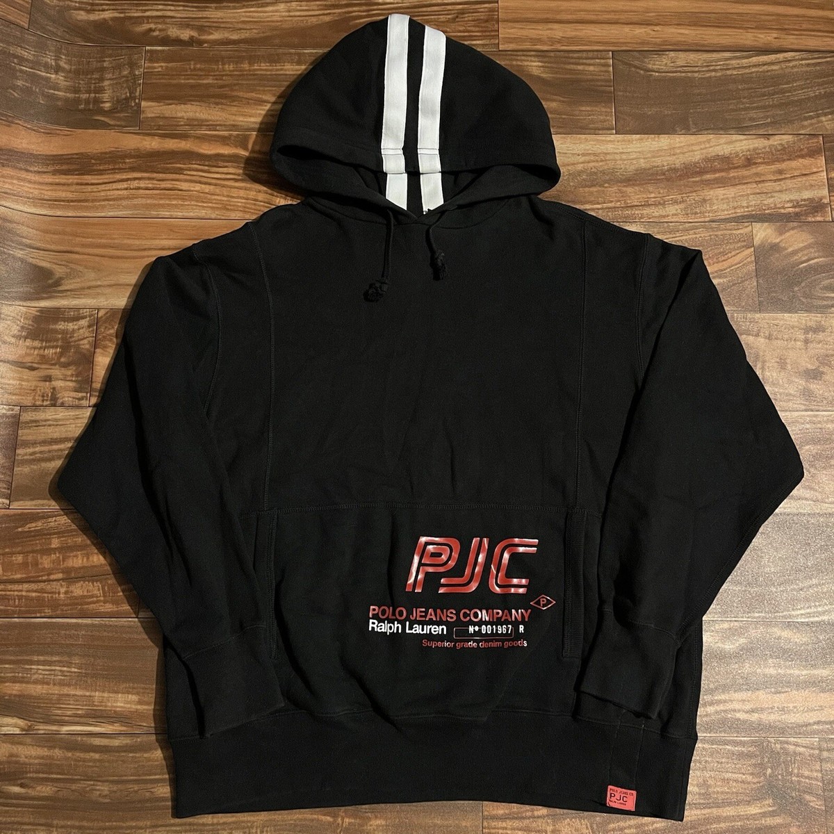 Ralph Lauren Polo Jeans Co Hoodie Sweatshirt Men's Size L/XL | eBay