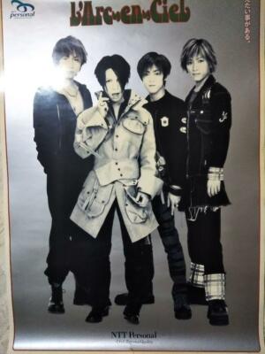 L'Arc～en～Ciel NTT Personal Poster Japan Limited | eBay