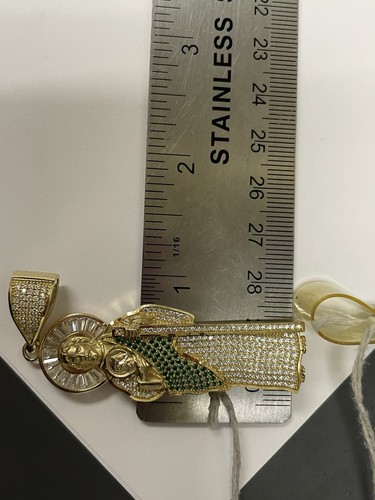 10kt San Judas Pendant Yellow Gold 109089-1 JE Please Read Descripción - Picture 10 of 11