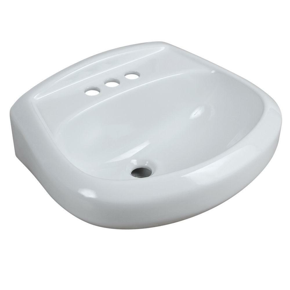 鼻烟壶24 NO SHIPPING Glacier Bay Petite Aragon Pedestal Sink White F