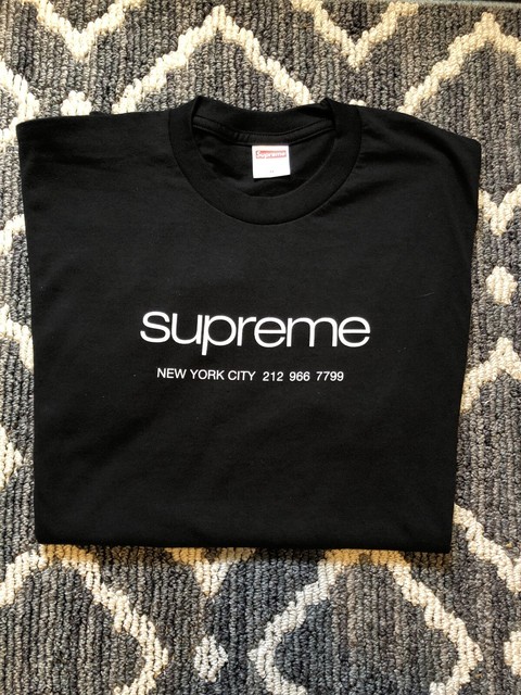 Supreme Shop Tee Size Medium Black Bogo Box Logo IN HAND | eBay