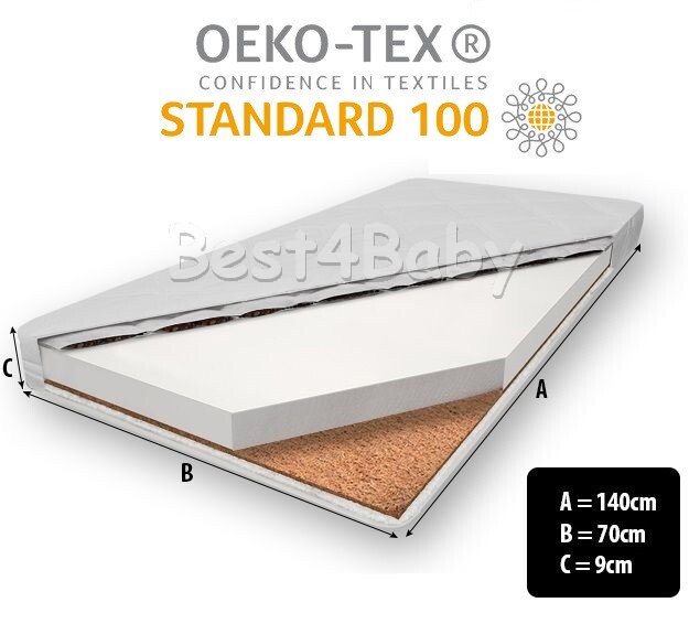 120cm by 60cm cot mattress