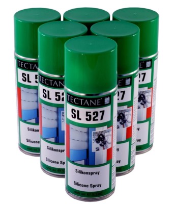 Silikonspray Silikon Gleit Spray 6x400ml Tectane SL527 Den Braven Bostik