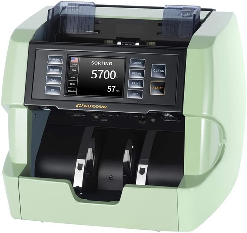 Nucoun VC-7 Bankqualität gemischte Stückelung Wertzähler Geldzähler - Bild 16 von 37