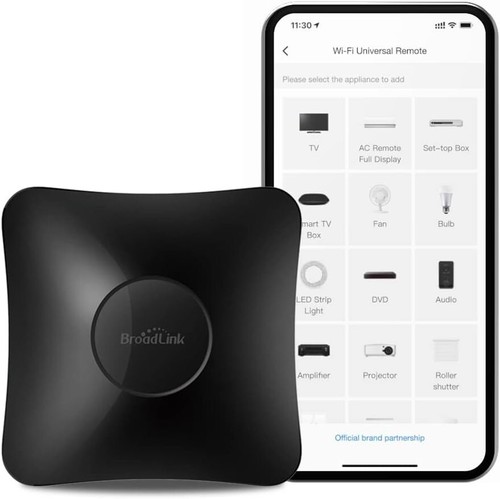 Broadlink RM4 Pro -Universal Remote, AllinOne Hub Control For Smart Home Devices