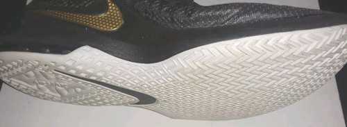 Mens NIKE Air Max Infuriate 2 Low 10.5US Anthracite Gold in Fantastic Condition - Picture 10 of 10