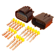 Delphi GT280 Series 8 Way Male & Female Connector Kit 15326655 15326654