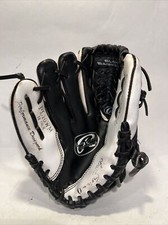 Rawlings PL10WM 10in Glove Mitt Left Hand Thrower Black And White