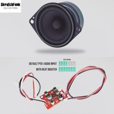 Numark PT01 Scratch Speaker and Audio Booster Kit