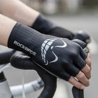 ROCKBROS Half Finger Cycling Gloves Fingerless Non-Slip Shockproof Breathable