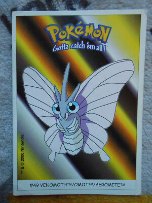 AEROMITE/VENOMOTH #49 - DUNKIN BOOMER 2000 - POKEMON KARTE - SEHR GUTER ZUSTAND